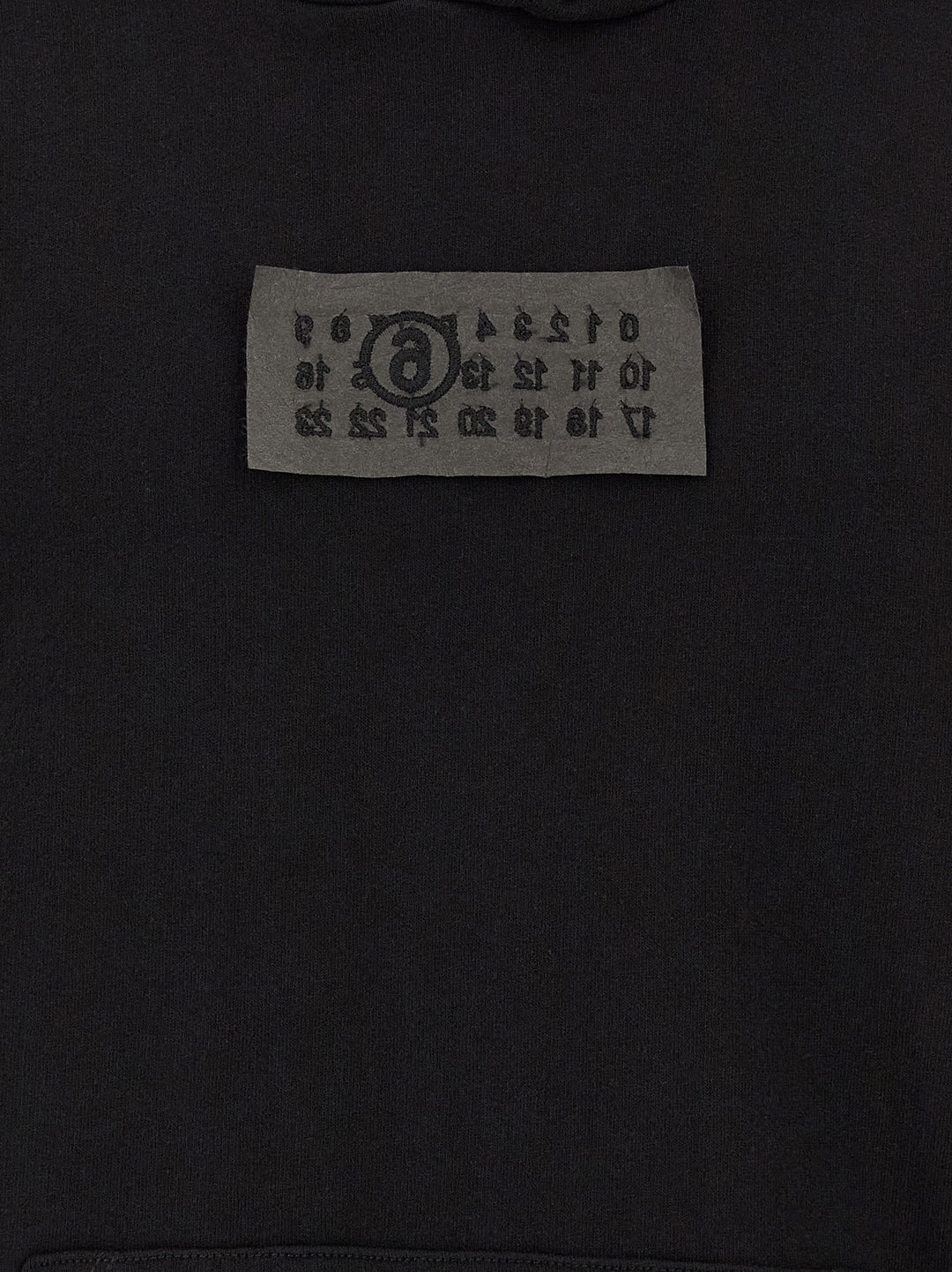 Mm6 Maison Margiela Hoodie Felpe - Nero | ac57f1da7e6040ad4311e82dc2b218259419a5b5