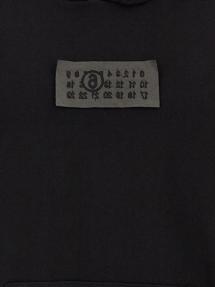Mm6 Maison Margiela Hoodie Felpe - Nero | ac57f1da7e6040ad4311e82dc2b218259419a5b5