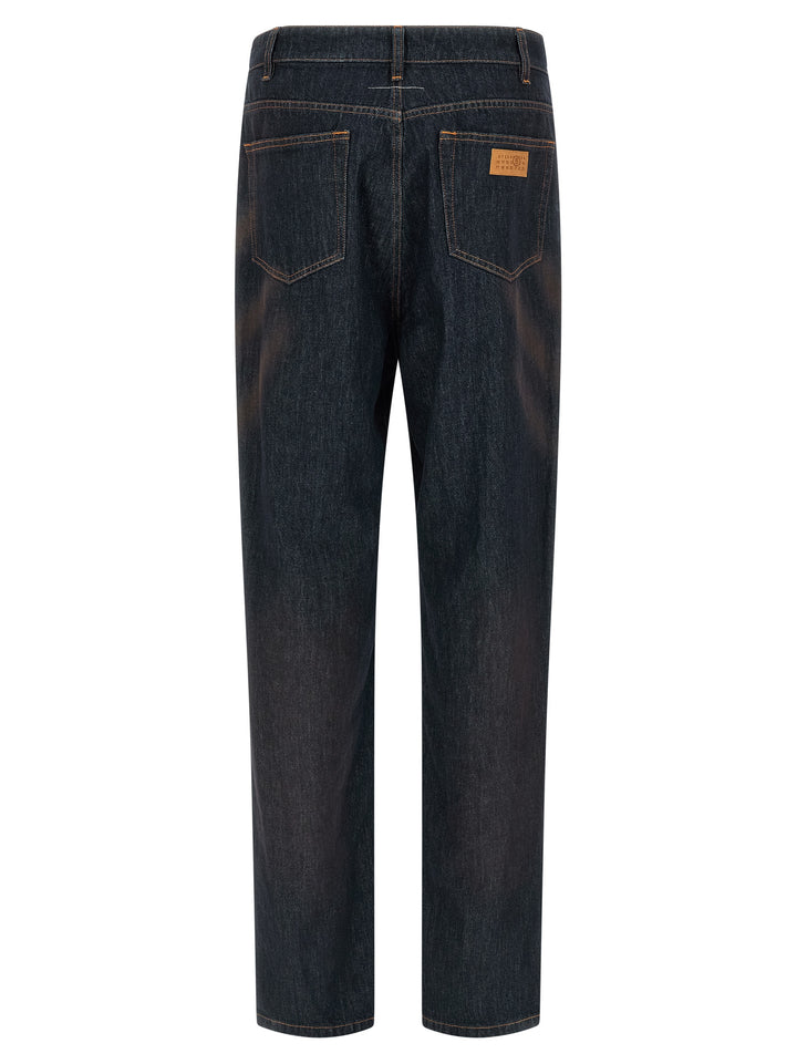 Mm6 Maison Margiela 5-Pocket Jeans - Blu | b3ab467d41e8325fa8d17c597e9592b2091b9130