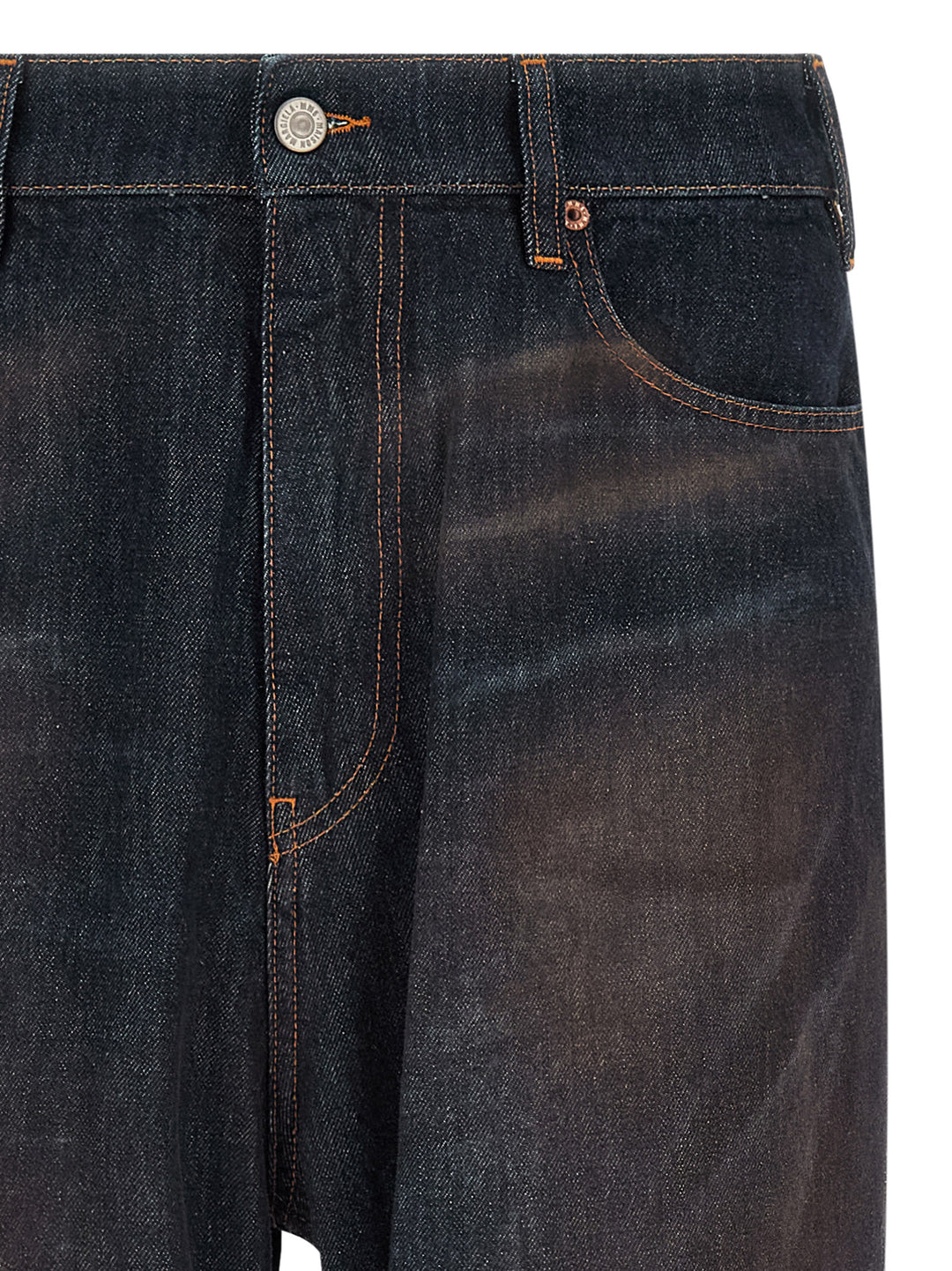 Mm6 Maison Margiela 5-Pocket Jeans - Blu | dd670200a55aa422be40c69df63563a73cc34c7c
