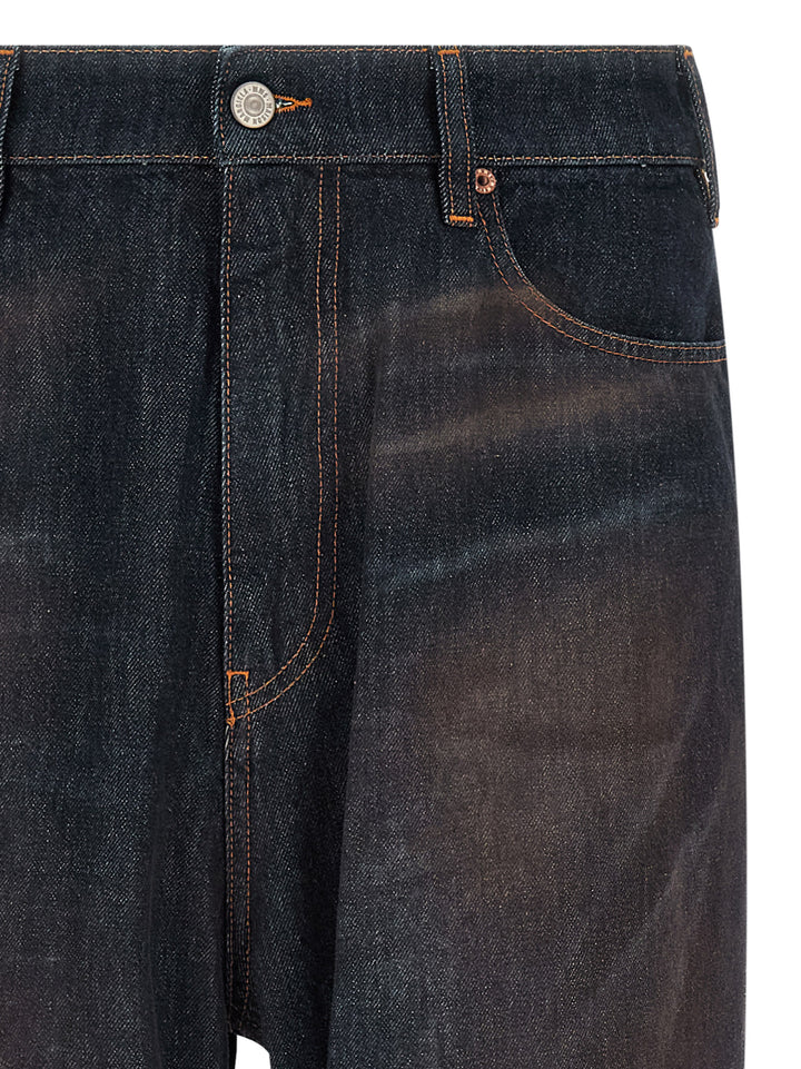 Mm6 Maison Margiela 5-Pocket Jeans - Blu | dd670200a55aa422be40c69df63563a73cc34c7c