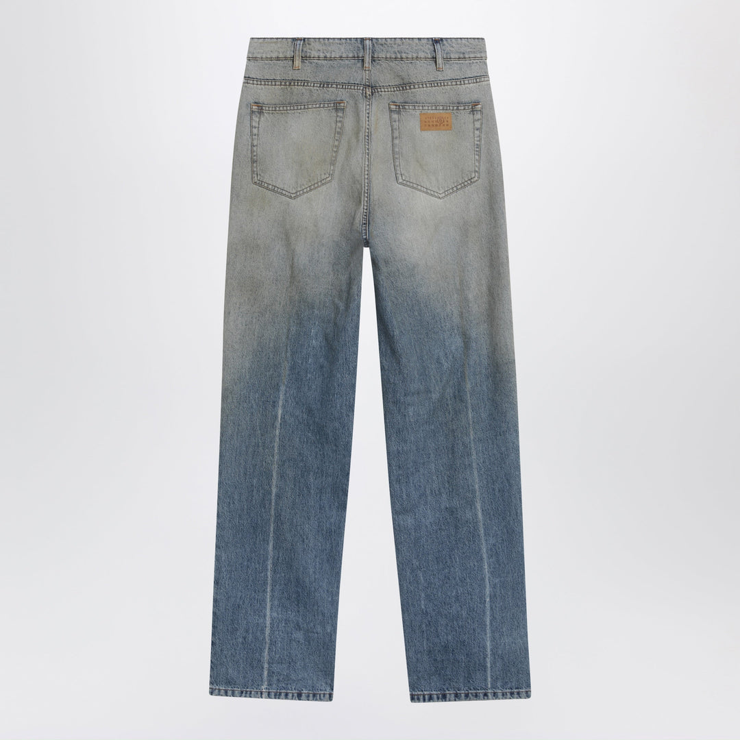 Mm6 Maison Margiela Pantaloni - Celeste | 9c88f8d0d6fedd889b30326f1132639724c6c4f0