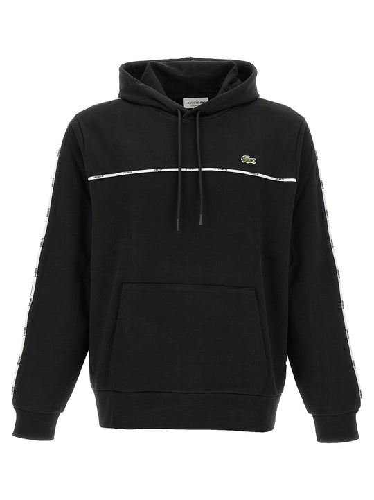 Lacoste Trim Felpe Nero