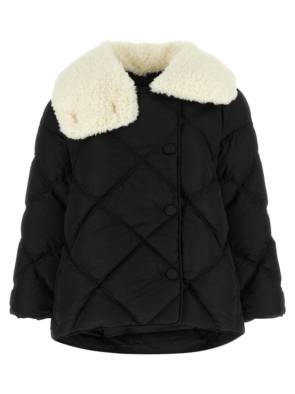 Shearling Queen Piumini Nero