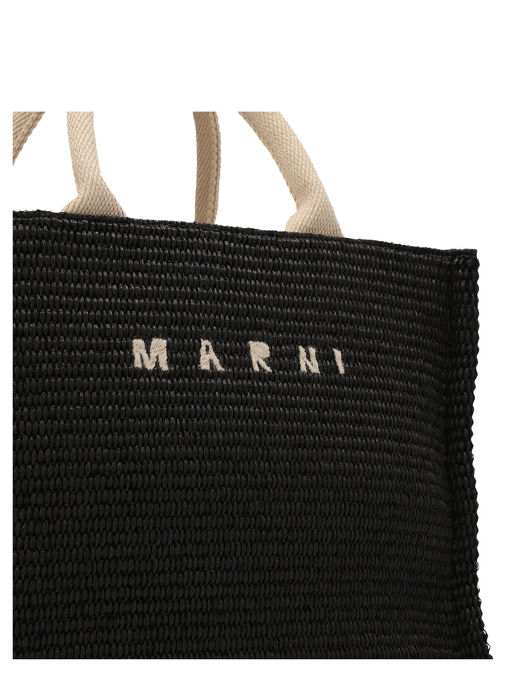 Marni Mini Tote Tote - Nero | 1abedceb8f0949b45e154bf981ad93a5c65da663