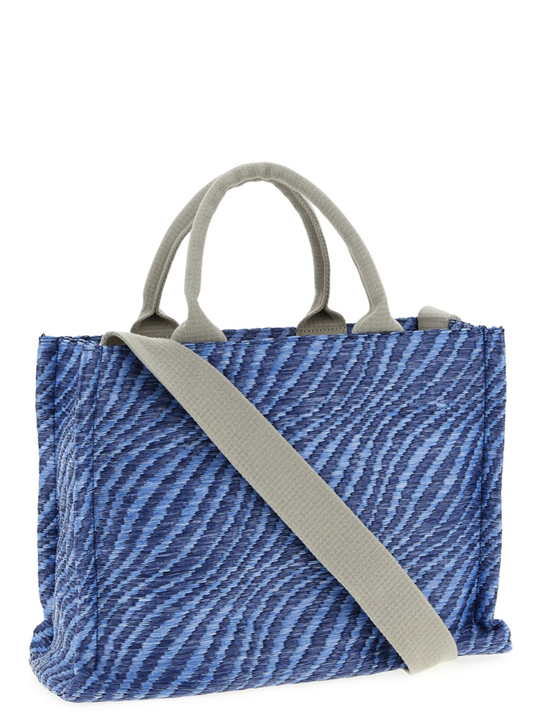 Marni Raffia Handbag Borse a Mano - Blu | fe9d3f46ee64ca2432969f5ade296a0ce8b8b42b