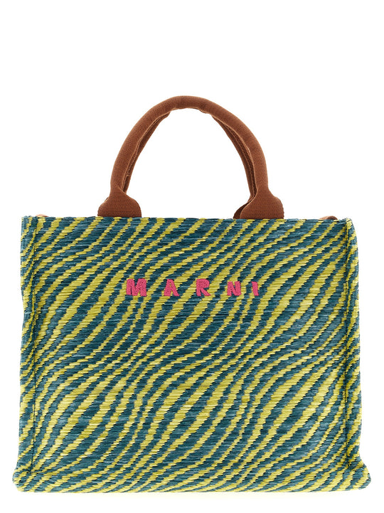 Raffia Handbag Borse A Mano Multicolor