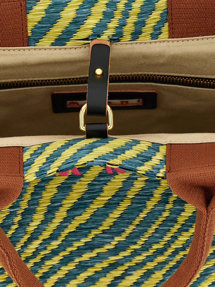 Marni Raffia Handbag Borse a Mano - Multicolor | 69028514b1a4f3c3a26a2d7ee7485b60f063bd2b