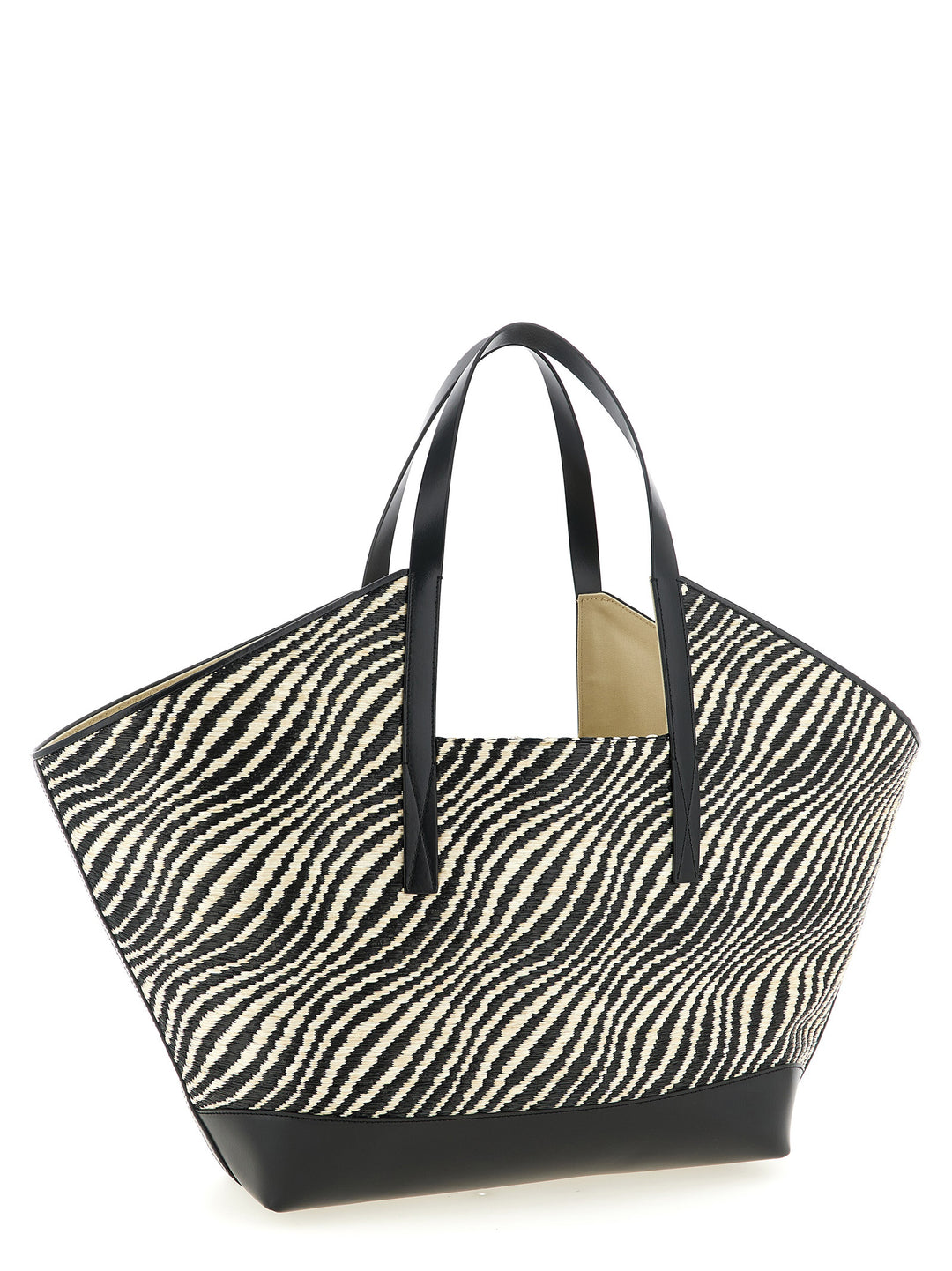 Marni Waves Tote - Nero | edfdc505ceb34ce16a525723c24efdc42d77f219