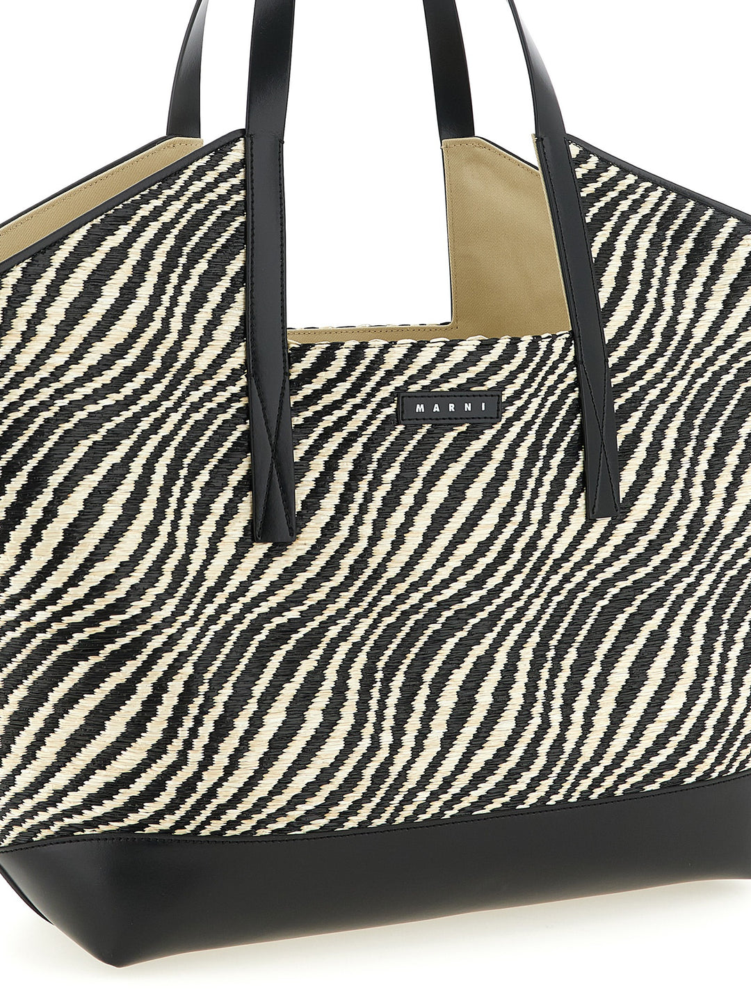Marni Waves Tote - Nero | 9d928be1c9e3f62a07fd8b2943453b0b507ac4ac