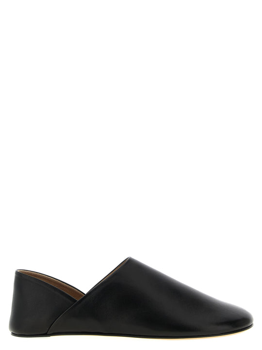 Babouche Flat Shoes Nero