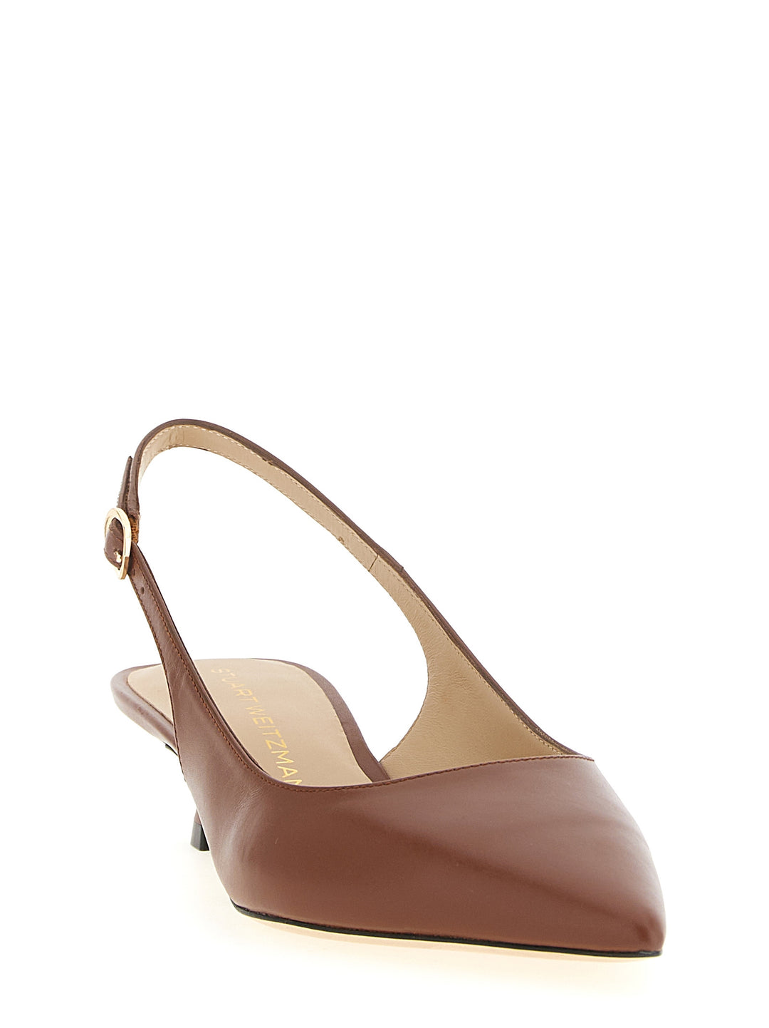 Stuart Weitzman Stuart Sculpt Decollete - Marrone | f3640b7578820d676eb82ed189f795ba64f34a37
