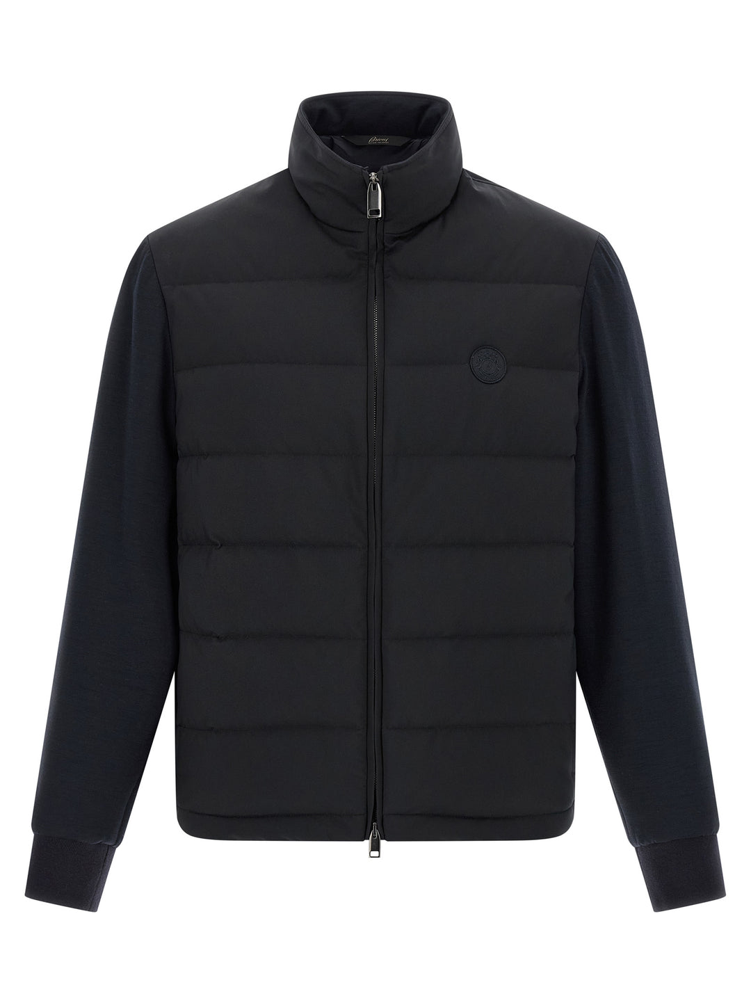 Brioni Mix Material Puffer Jackets - Blu | 2e5e776c99f7495f6e572e239e1d35a2b1657ac8