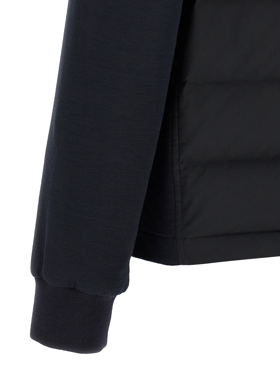 Brioni Mix Material Puffer Jackets - Blu | 9246607b8803b408094a5f5a183190dd0a3c3d68