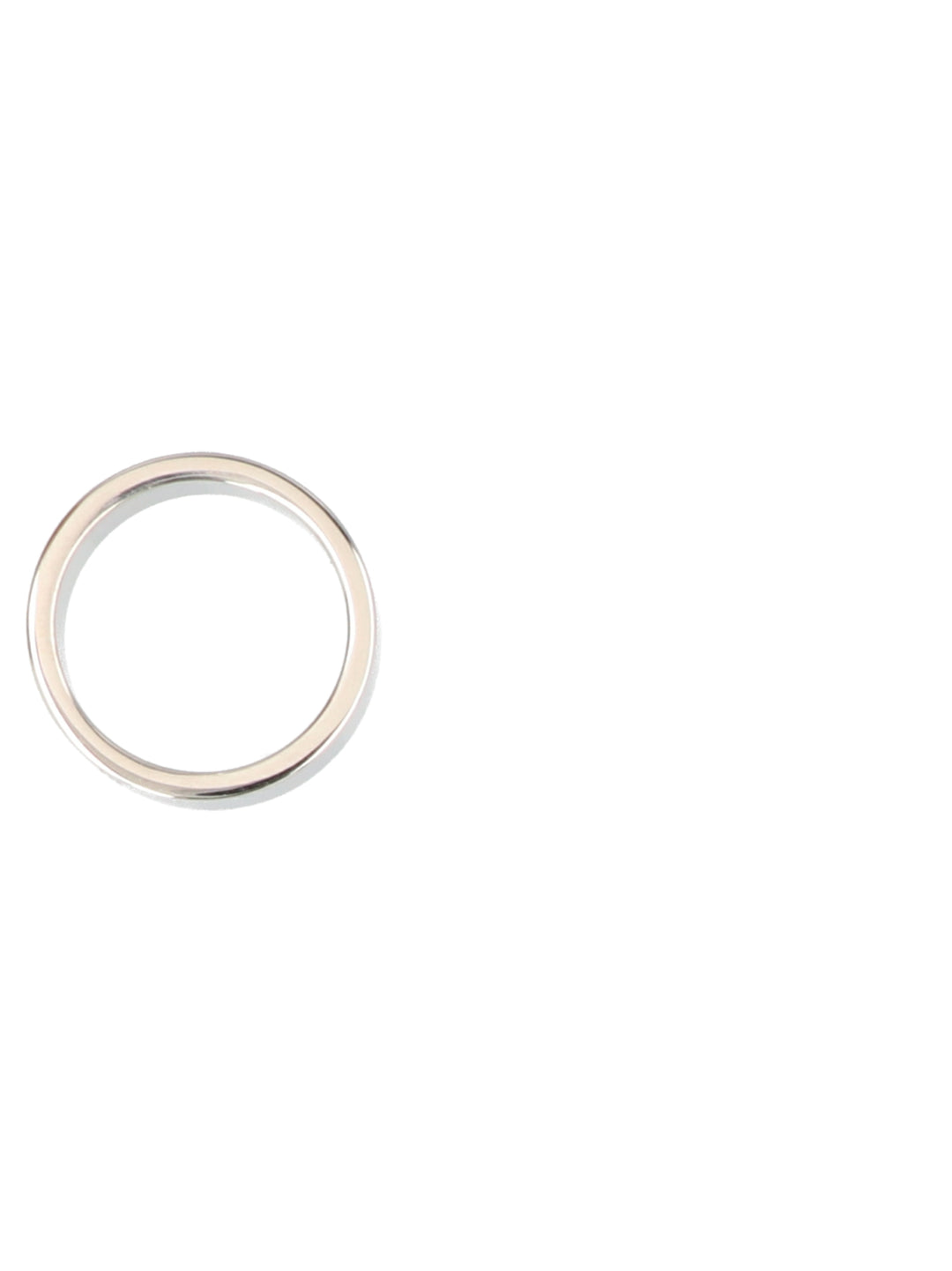 Maison Margiela Logo Ring Gioielli - Silver | 74f853c8016ec37648dc0941ef7de999f51a3abe