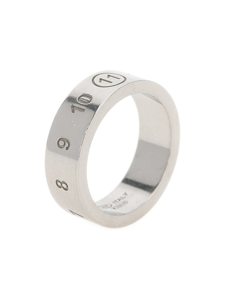 Maison Margiela Numeric Gioielli - Silver | d8b7e390d0f03a867c01c1d45e38ccef8adf4f23
