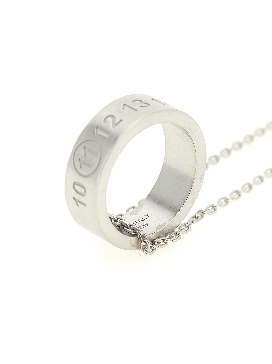 Maison Margiela Number Reference Gioielli - Silver | a692111596f91b12a09ab09b0d48189a6c077dc8