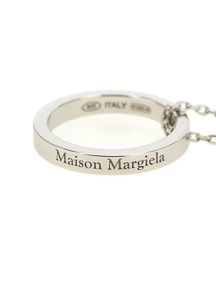Maison Margiela Ring Necklace Gioielli - Silver | 3eb0f07bf7a73fa07be6b580c7a3ac671fc23249