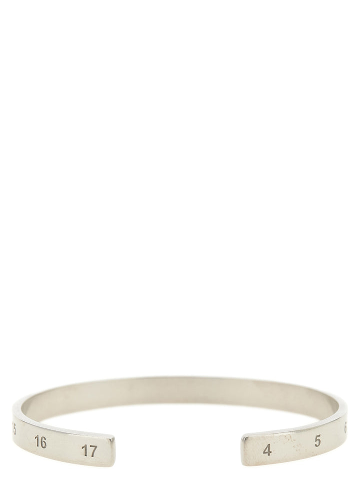 Maison Margiela Numeric Gioielli - Silver | cd6fc6b2f358ec25e642f86e921ab10c9f822dd5