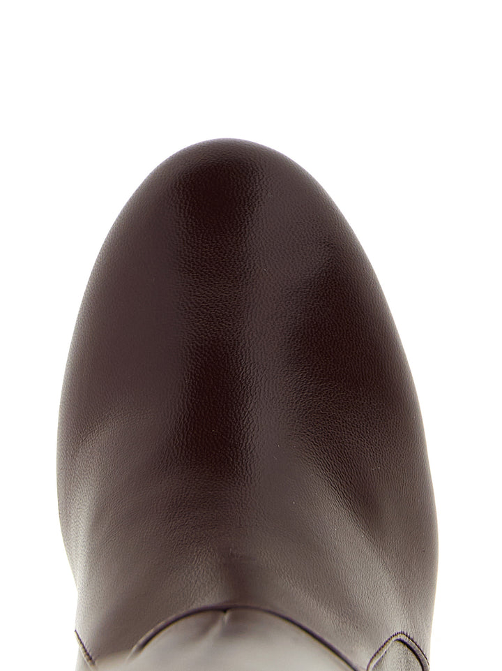 Stuart Weitzman Babette Over-The-Knee Tubo Stivali e Stivaletti - Bordeaux | e3d06e08f6dae4d8b249165e054e208abe5bf2ba