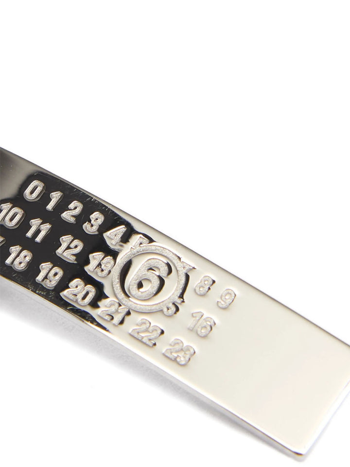 Mm6 Maison Margiela Numeric Accessori per Capelli - Silver | 5251efcdab3f886fcd6333a9949b2c82c6970531