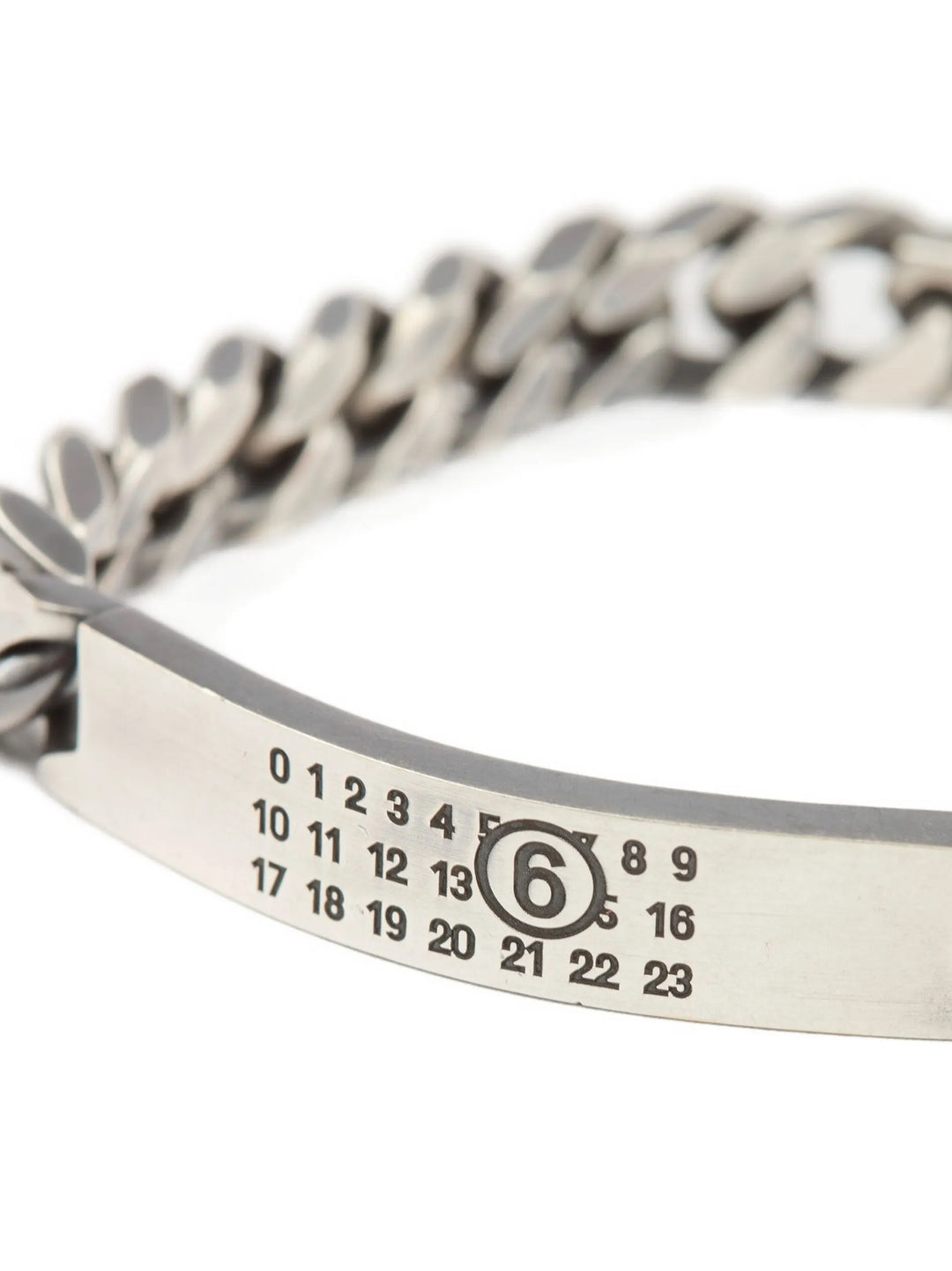 Mm6 Maison Margiela Id Tag Gioielli - Silver | 9fbae3ef01b73d846ab9376e6cf4650c8845bad3