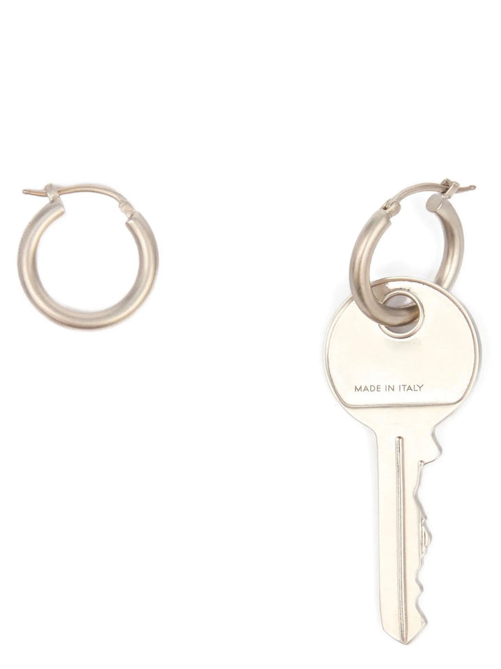 Mm6 Maison Margiela Earring Key Gioielli - Silver | 122edd43915c0d6ab6f1ed60d6b46496559c2d8a