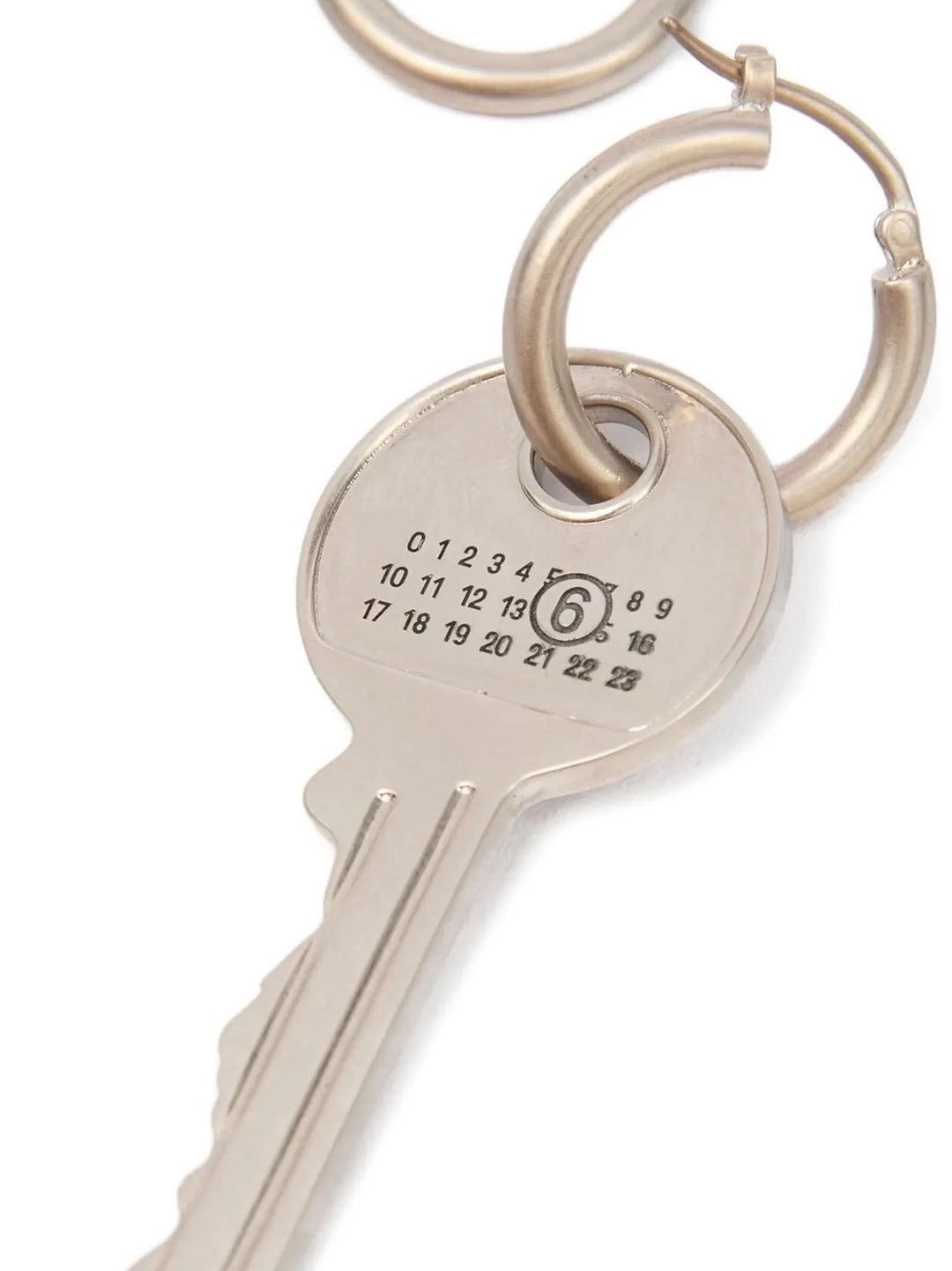 Mm6 Maison Margiela Earring Key Gioielli - Silver | 1b0b376f96e049e6466aeee0fae0c49892b63484