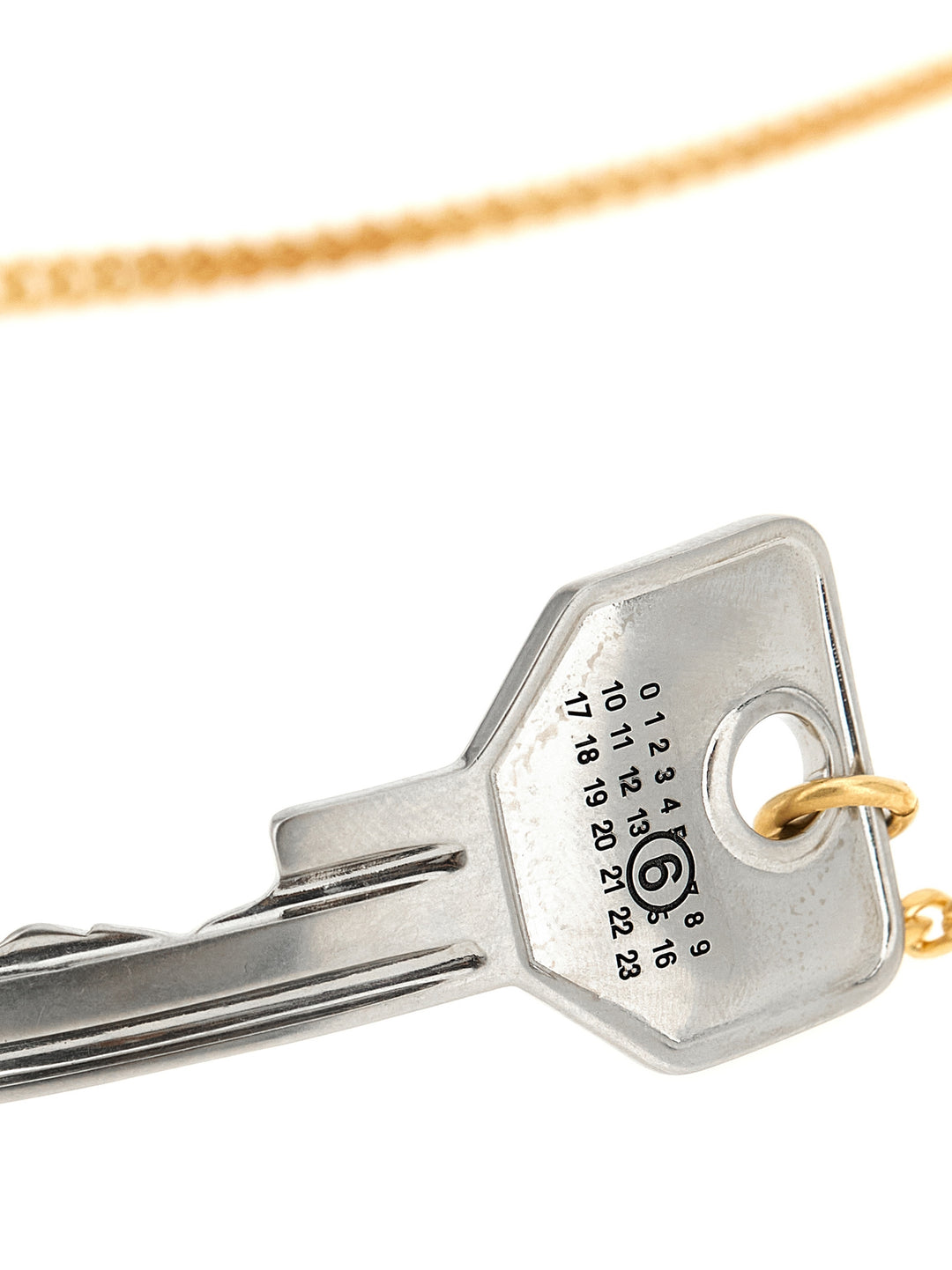 Mm6 Maison Margiela Key Gioielli - Silver | faf10b669beb333b9bfe09a442eb57cd427dfa31