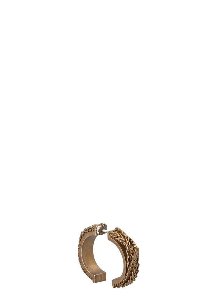 Single Chain Earring Gioielli Oro