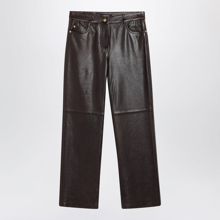 'S Max Mara Pantaloni - Marrone | 0cb51e7c4845c680d3dc7425e5f89ea773f1e8ca