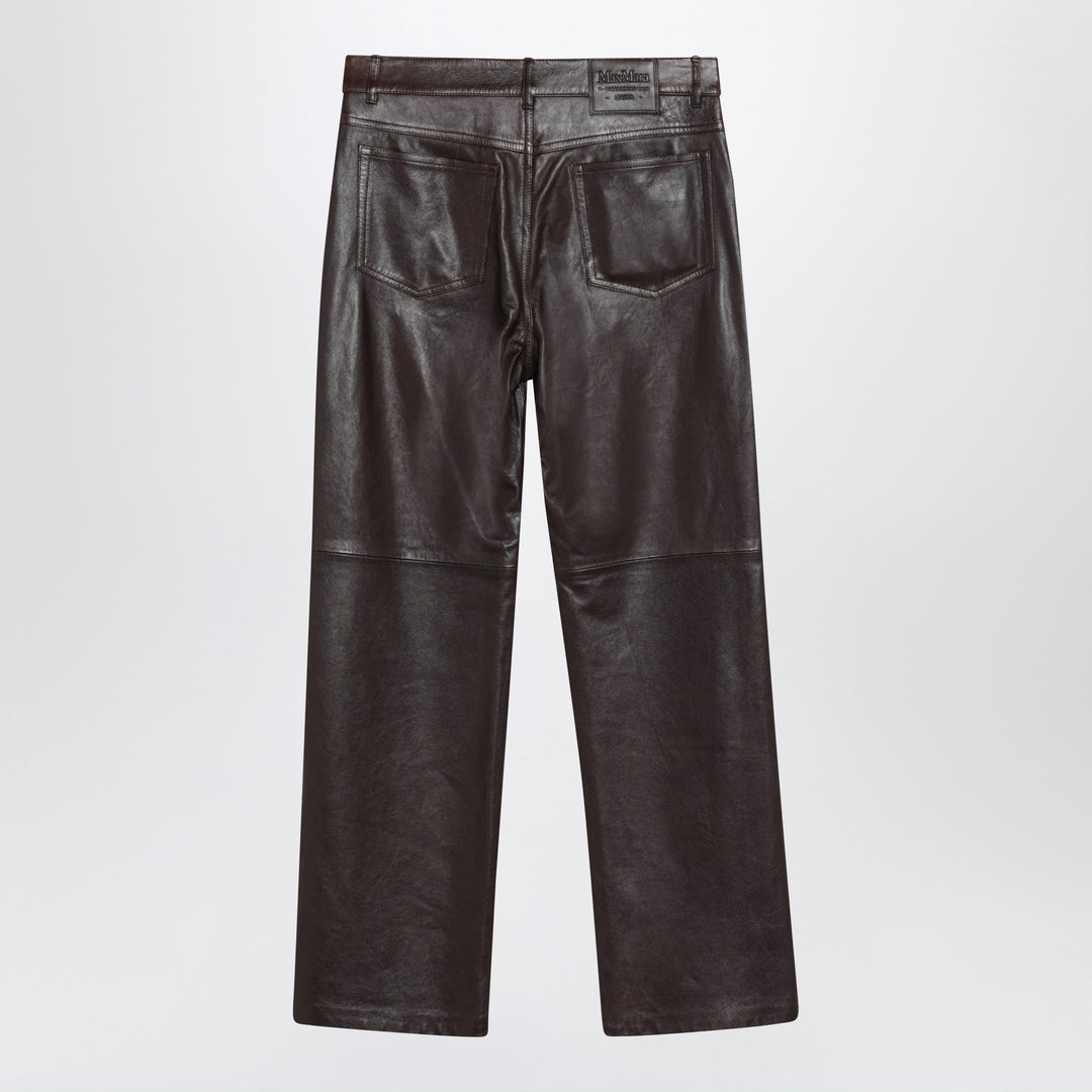 'S Max Mara Pantaloni - Marrone | 7754cdd0dfac1ef2ab76841af66305dd39e5c46a