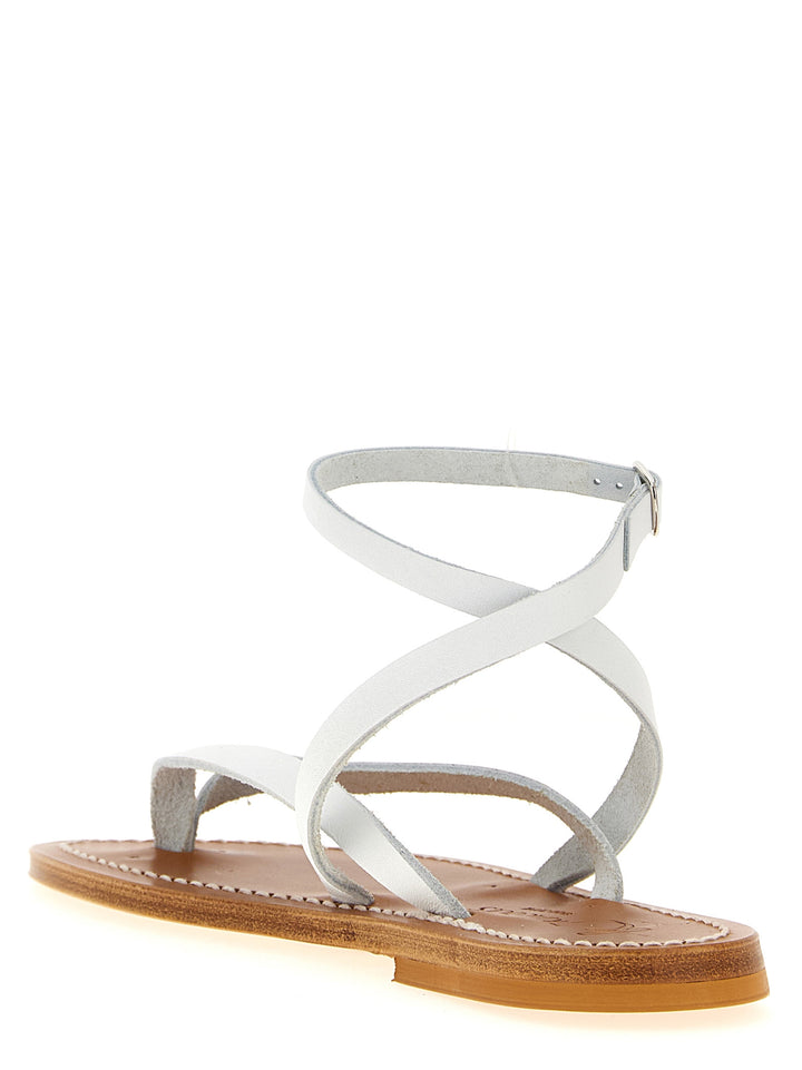 K.Jacques Saint Tropez Smyrne Sandali - Bianco | 51a3544876ea80a995eb8bd93d0321c887a44931