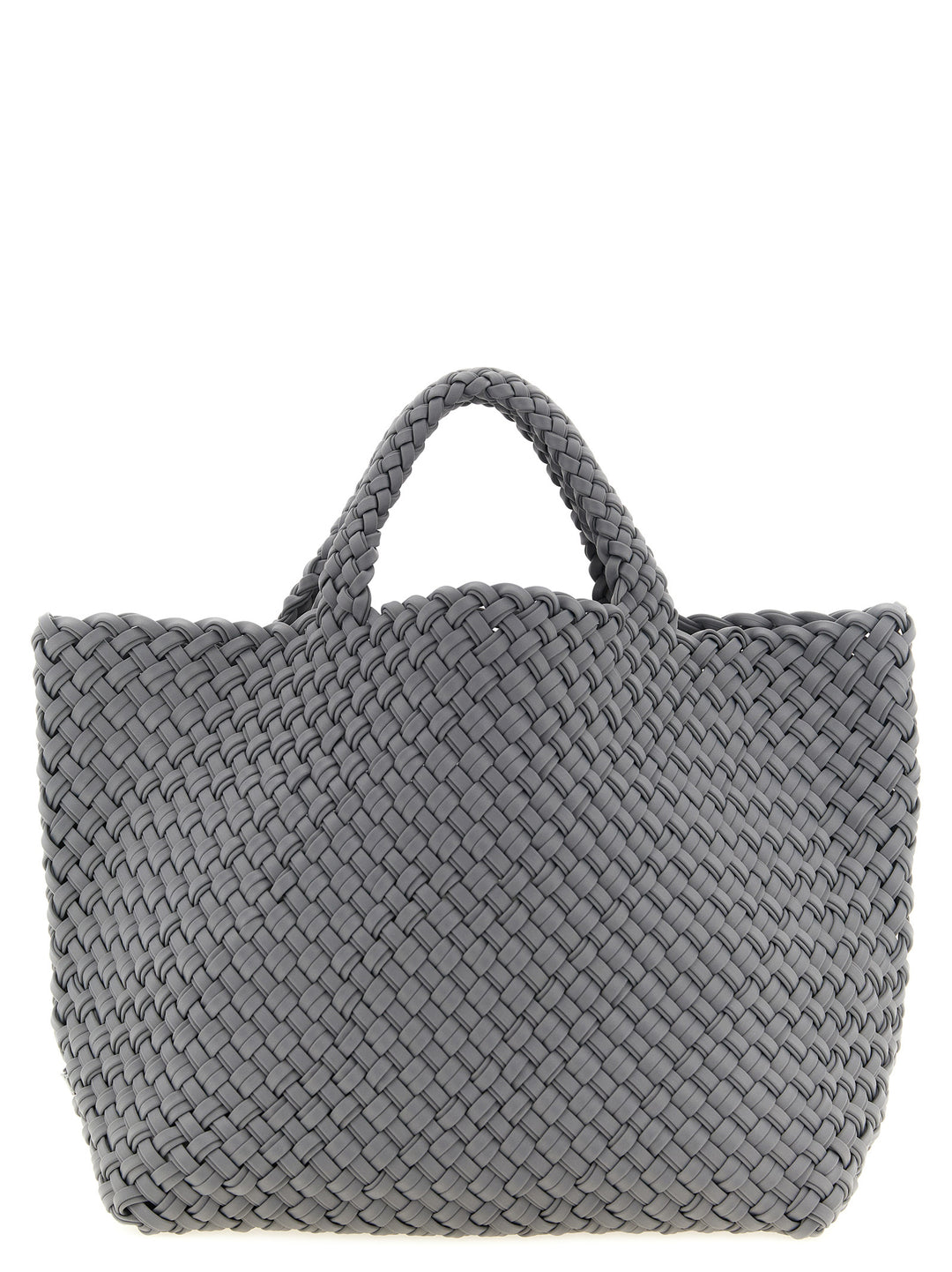 Naghedi St. Barths Double Weave Tote - Grigio | 16ffac602a58a1a1f6bf8198bf81519b8ed4ebb1