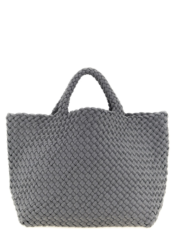 Bolso tote doble tejido St. Barths Gris