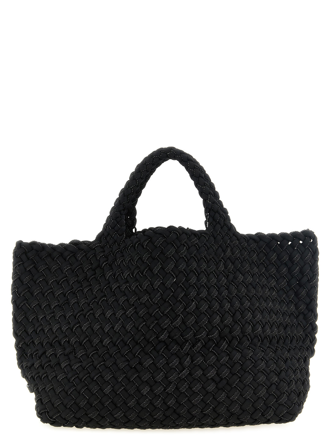 Naghedi St. Barths Double Weave Tote - Nero | de384dc5011fdb38d470b1c3e5741f3788e86a66