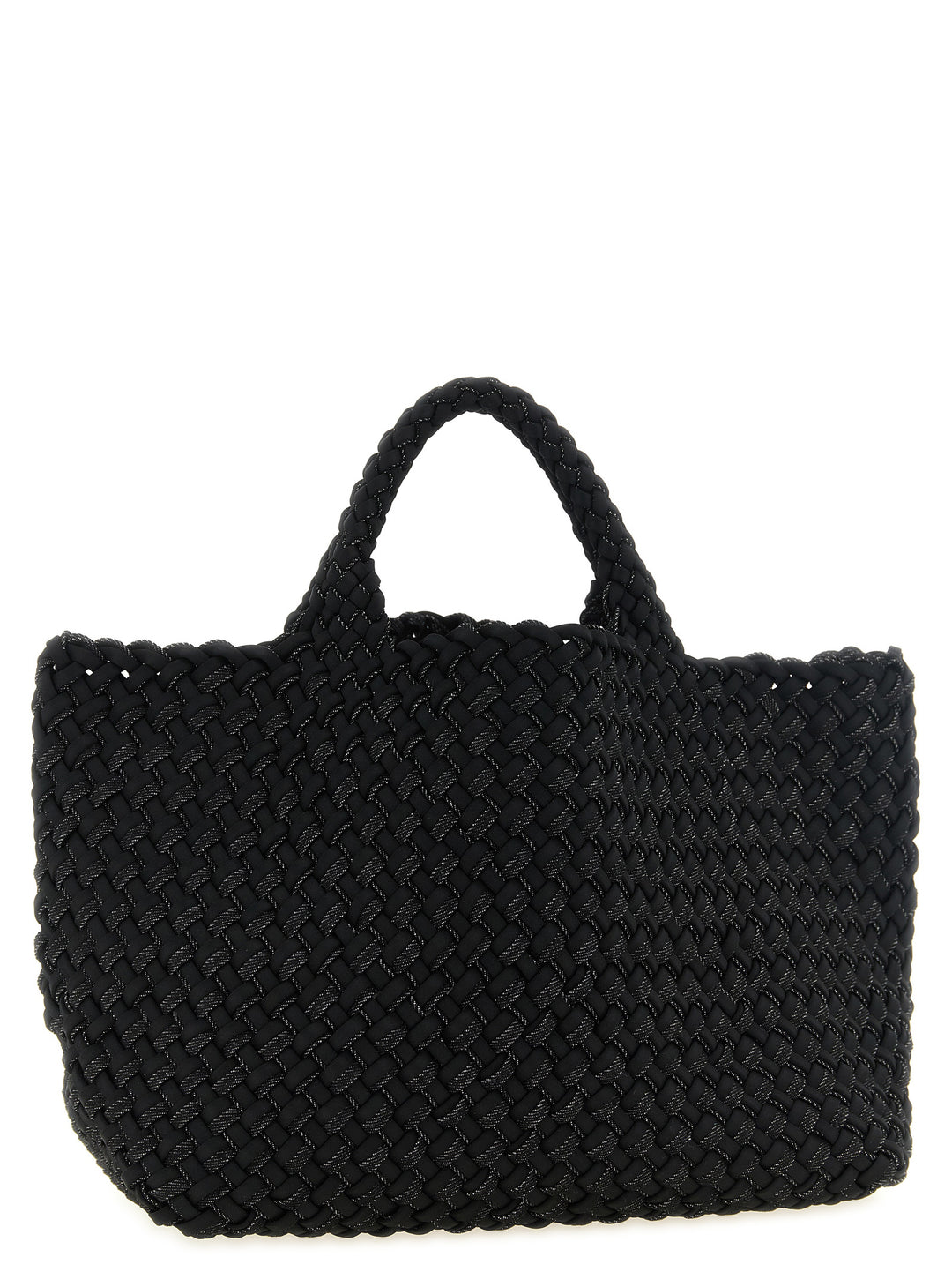 Naghedi St. Barths Double Weave Tote - Nero | 8e1d7480d3afff5893388674e047454bb038b4a9