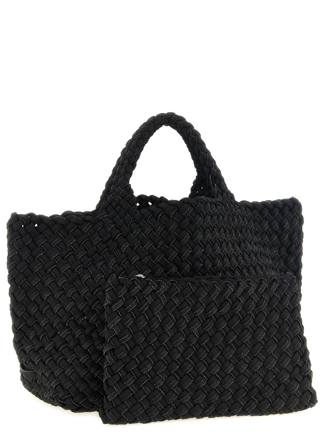Naghedi St. Barths Double Weave Tote - Nero | 0cf0e32387642170b2523cc9f1fdeb73f5cffa5e