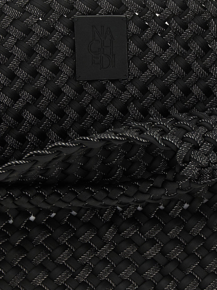 Naghedi St. Barths Double Weave Tote - Nero | 2e6150bc6db27681e279e955097b8f0bc07dcdc0