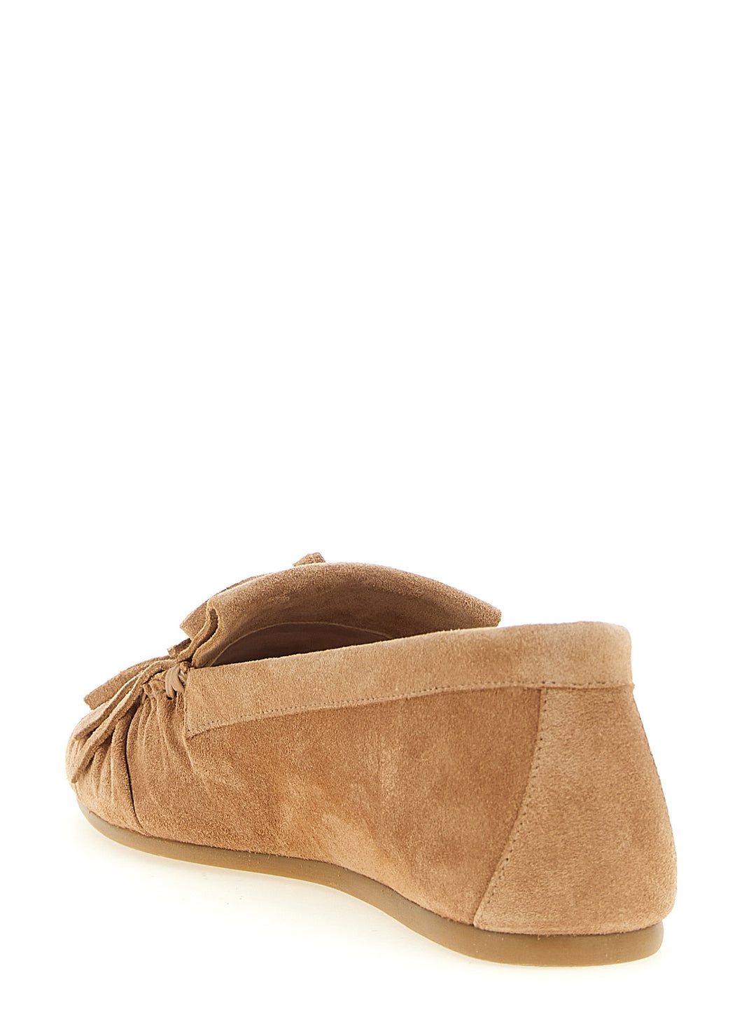 Stuart Weitzman Britt Fringe Mocassini - Marrone | e6bb537aedbe5b80d3429c04acc8082e6ed17911