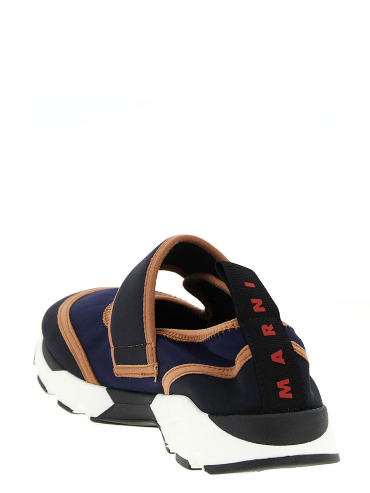 Marni Mary Jane Sneakers - Blu | f2e8cf265f98022cc3fdb92b098c8614fdb3cef8