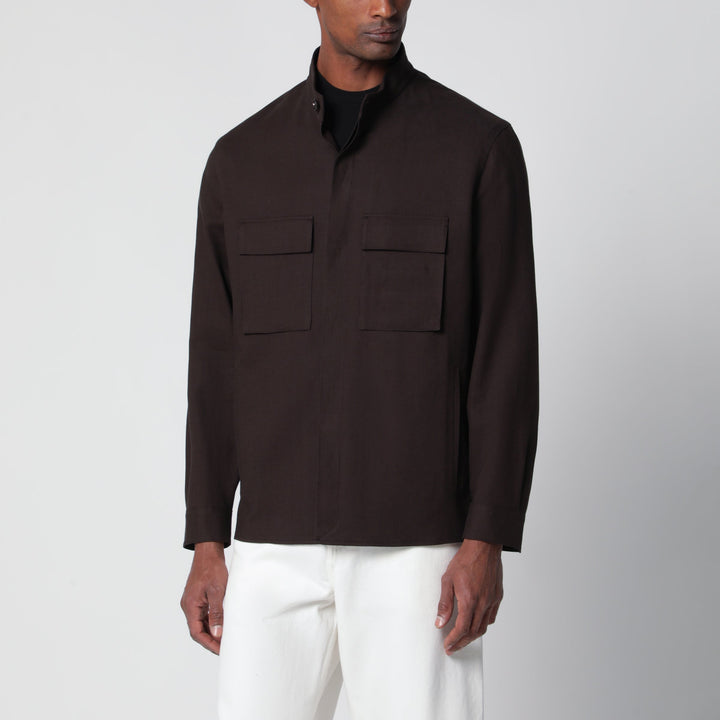 Zegna Shirts & Tops - Marrone | 36727c62106fc77e84955c3eeeed64e835c7cb64