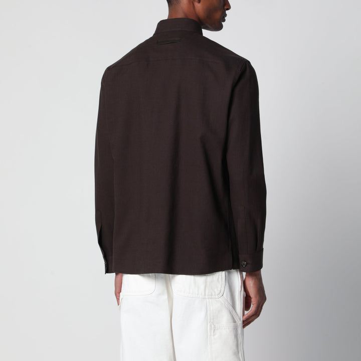Zegna Shirts & Tops - Marrone | e2dd9dc0c1d54ef15df5999d8d1c67e4ee214bed