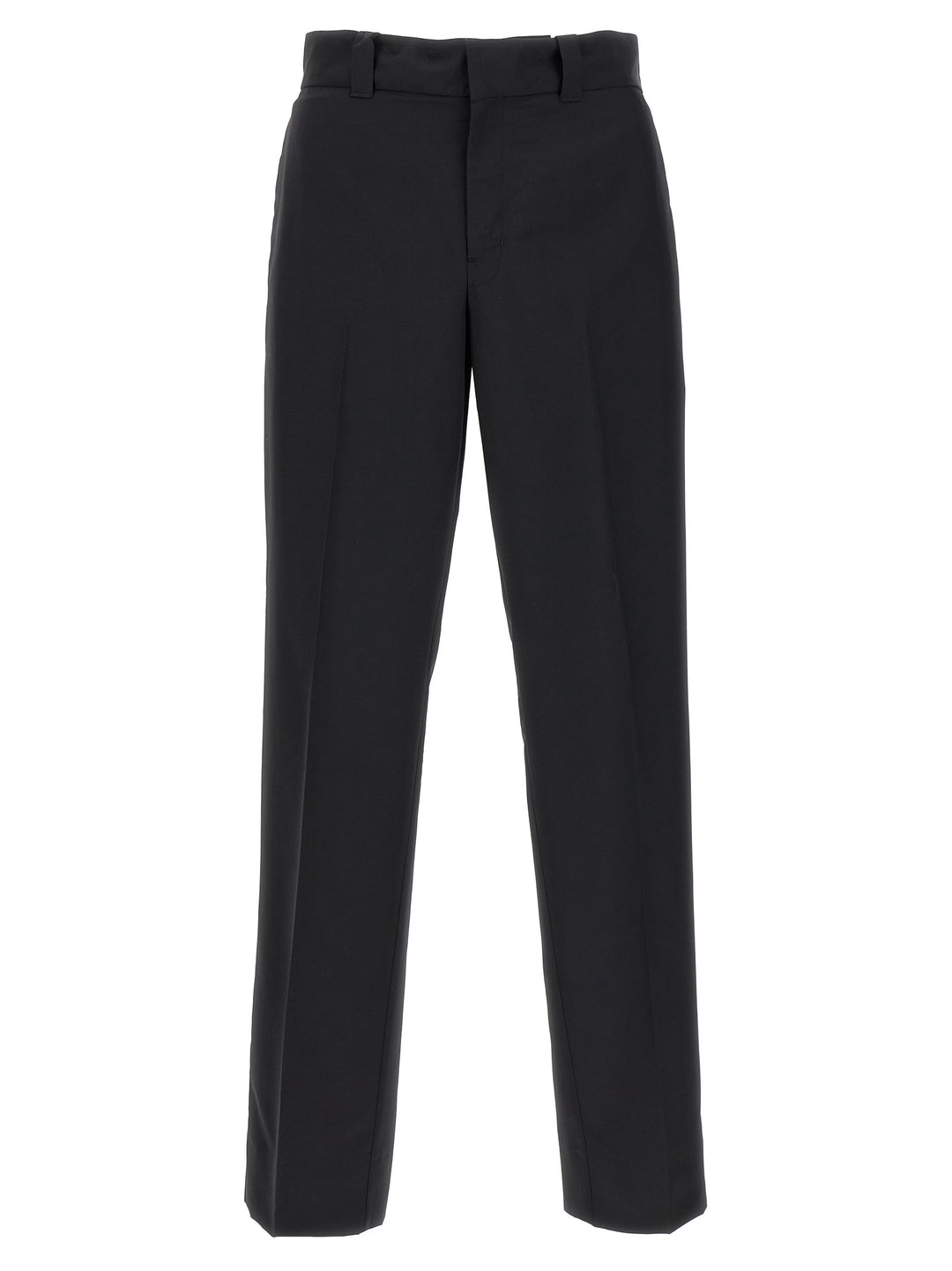 Prada Wool Pantaloni - Nero | d800b497363db83e49575009b14fa0d94ce2bf8f