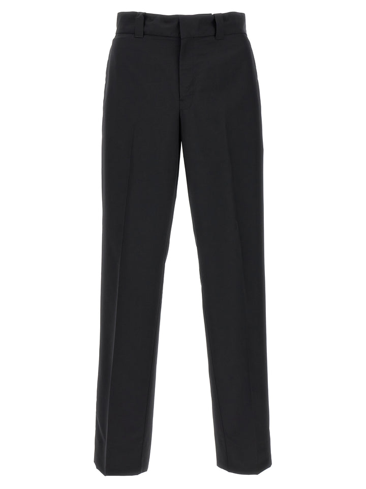 Prada Wool Pantaloni - Nero | d800b497363db83e49575009b14fa0d94ce2bf8f