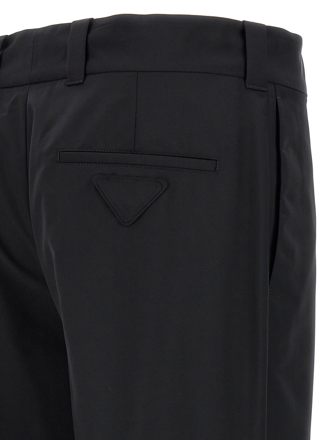Prada Wool Pantaloni - Nero | 5e29bbf93a799db205adf08a90a02f99deec968c