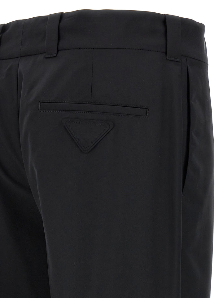 Prada Wool Pantaloni - Nero | 5e29bbf93a799db205adf08a90a02f99deec968c