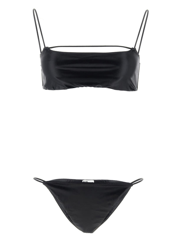 Sporty Line Beachwear Nero