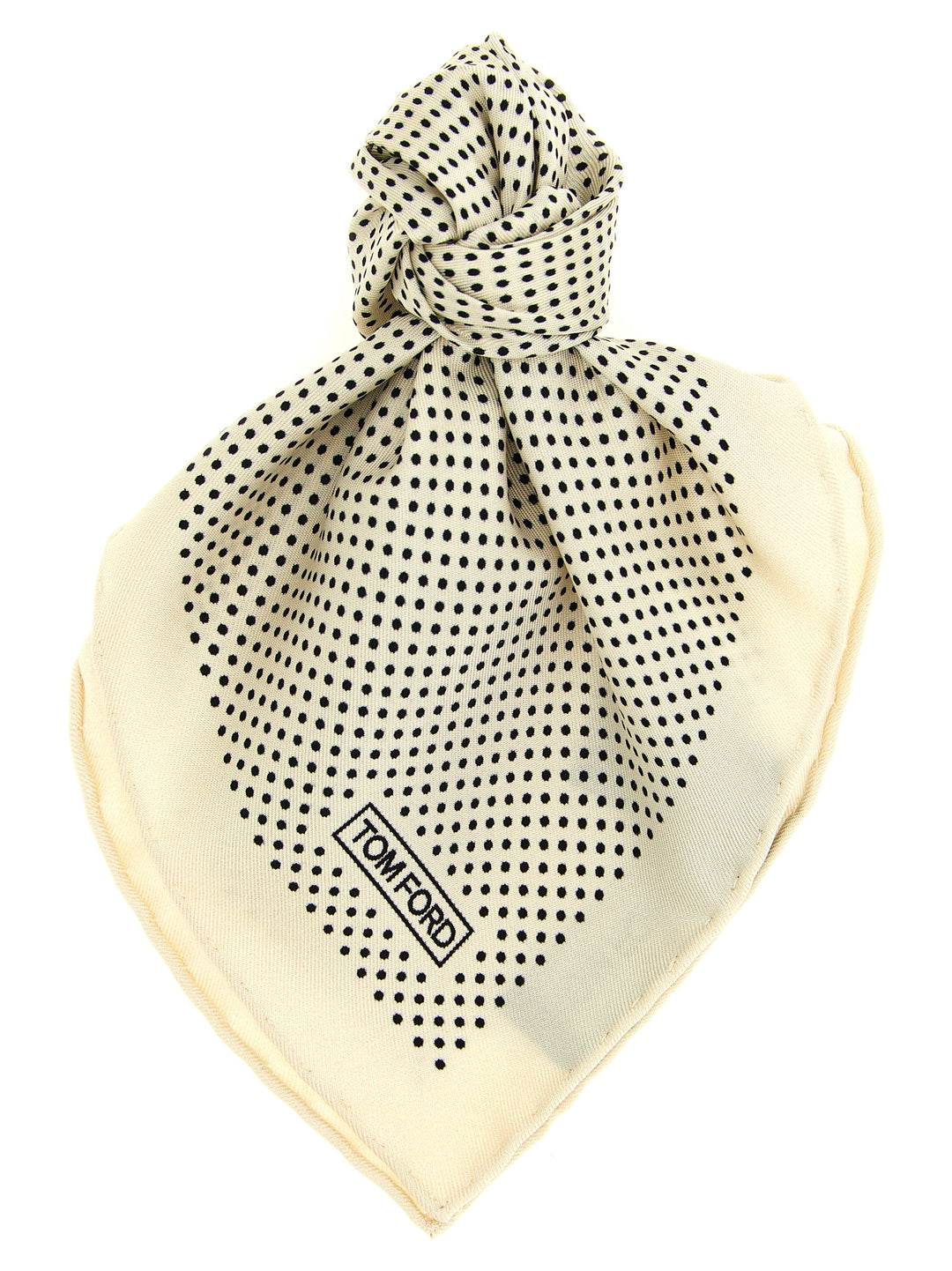 Tom Ford Silk Pocket Clutch Bag Cravatte - Bianco/Nero | 571b6e7b6d89ae421c6397267962c96a9b30f6dc