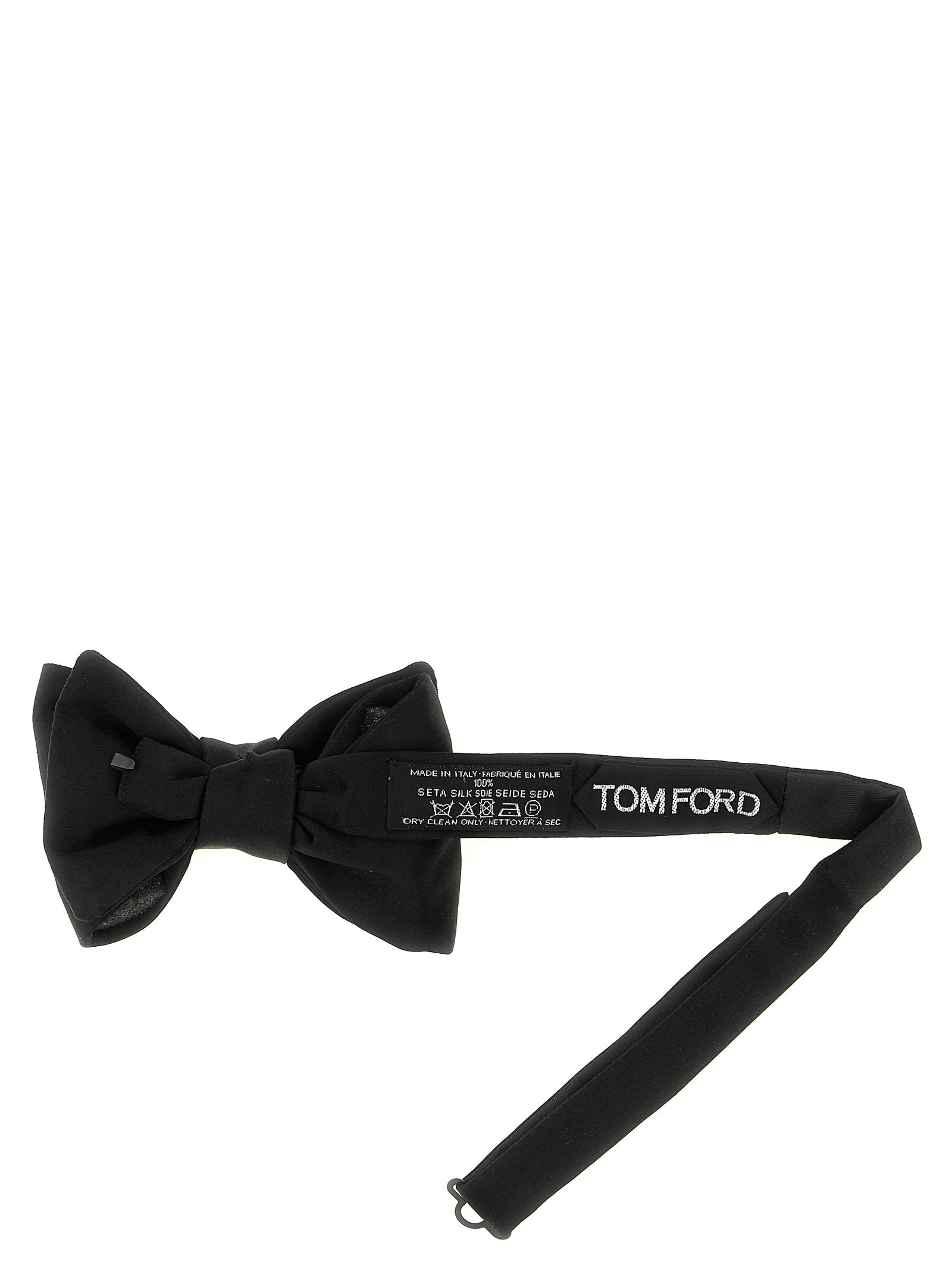 Tom Ford Silk Bow Tie Cravatte - Nero | 5e7f0923a9cd8bb84baa2cd4313133e8c5493d09
